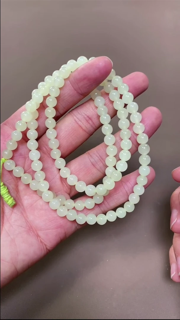 和田玉未镶嵌颈饰和田玉项链