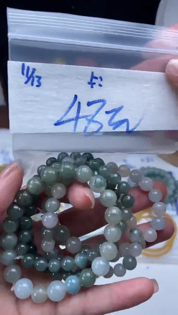 颈饰未镶嵌翡翠天然翡翠珠子多样性