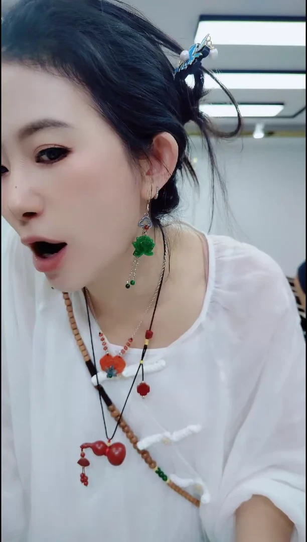 无非金属3161耳坠一对