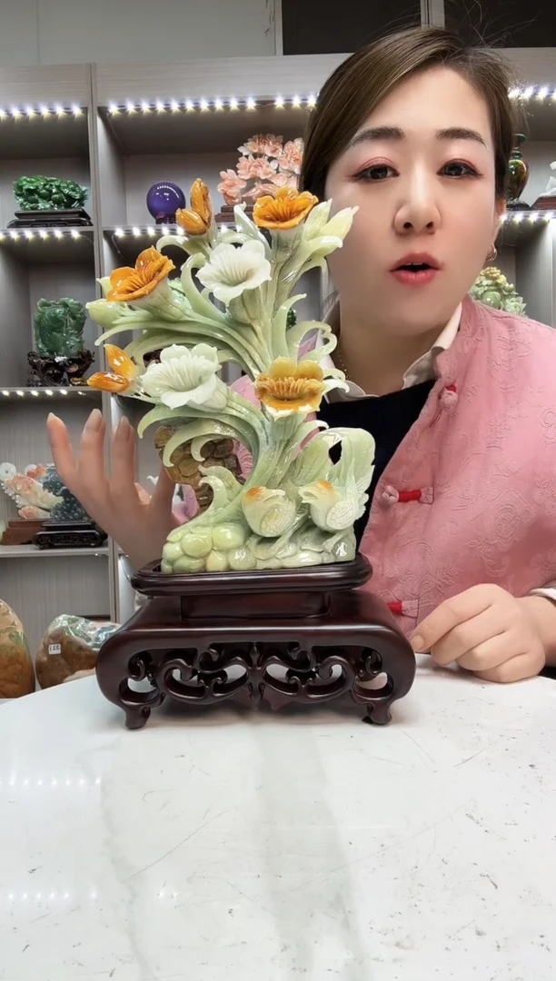 石材天然石材高端家居摆件