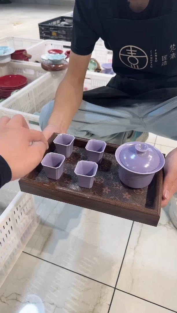 瓷片微瑕商品，介意勿拍-托盘