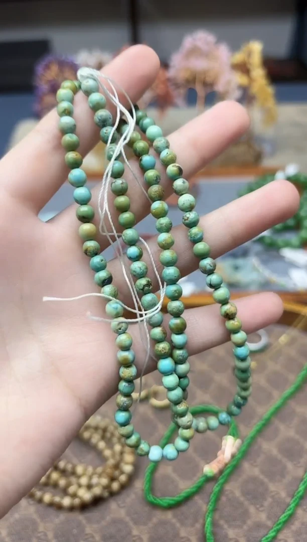 未镶嵌绿松石挂件松石长串ZD