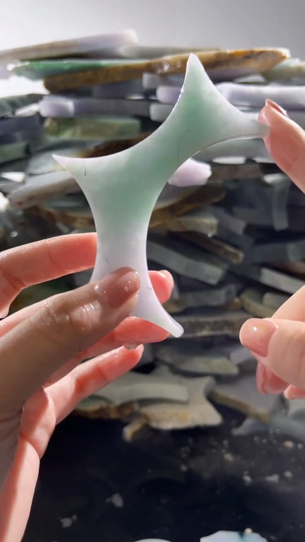 未镶嵌摆件翡翠翡翠颈饰未镶嵌翡翠裸石翡翠缅甸翡翠A货钟8025