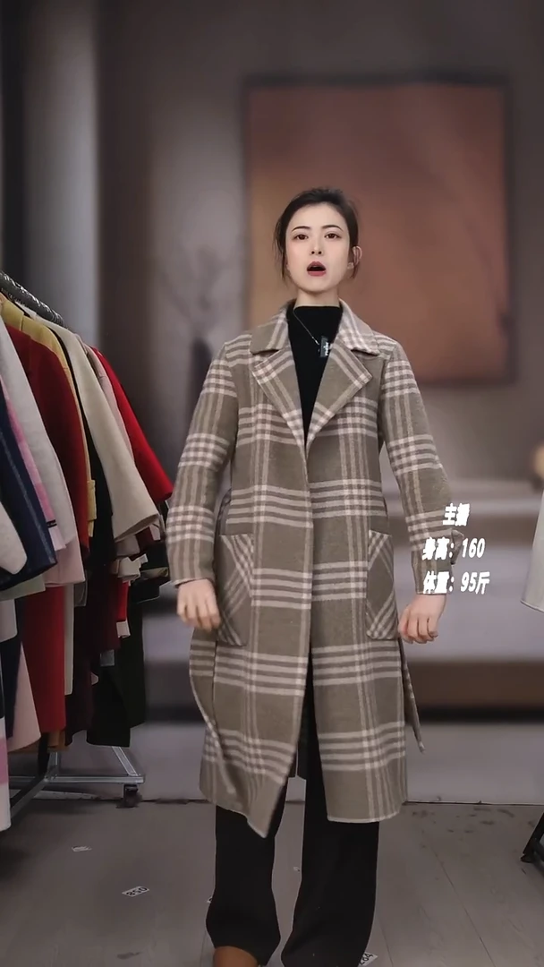 长 短款羊羊大衣165