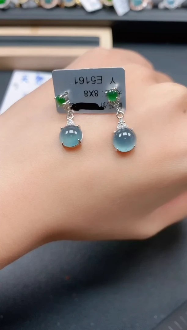 银S925镶嵌戒指翡翠111111