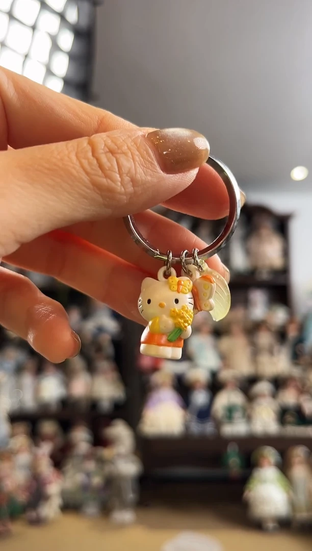 毛绒54号  抱树叶花KT