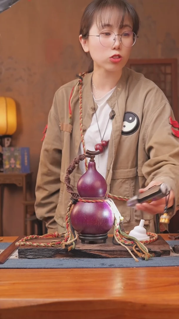 1838号链接精品大漆葫芦现货现发[一物一拍]