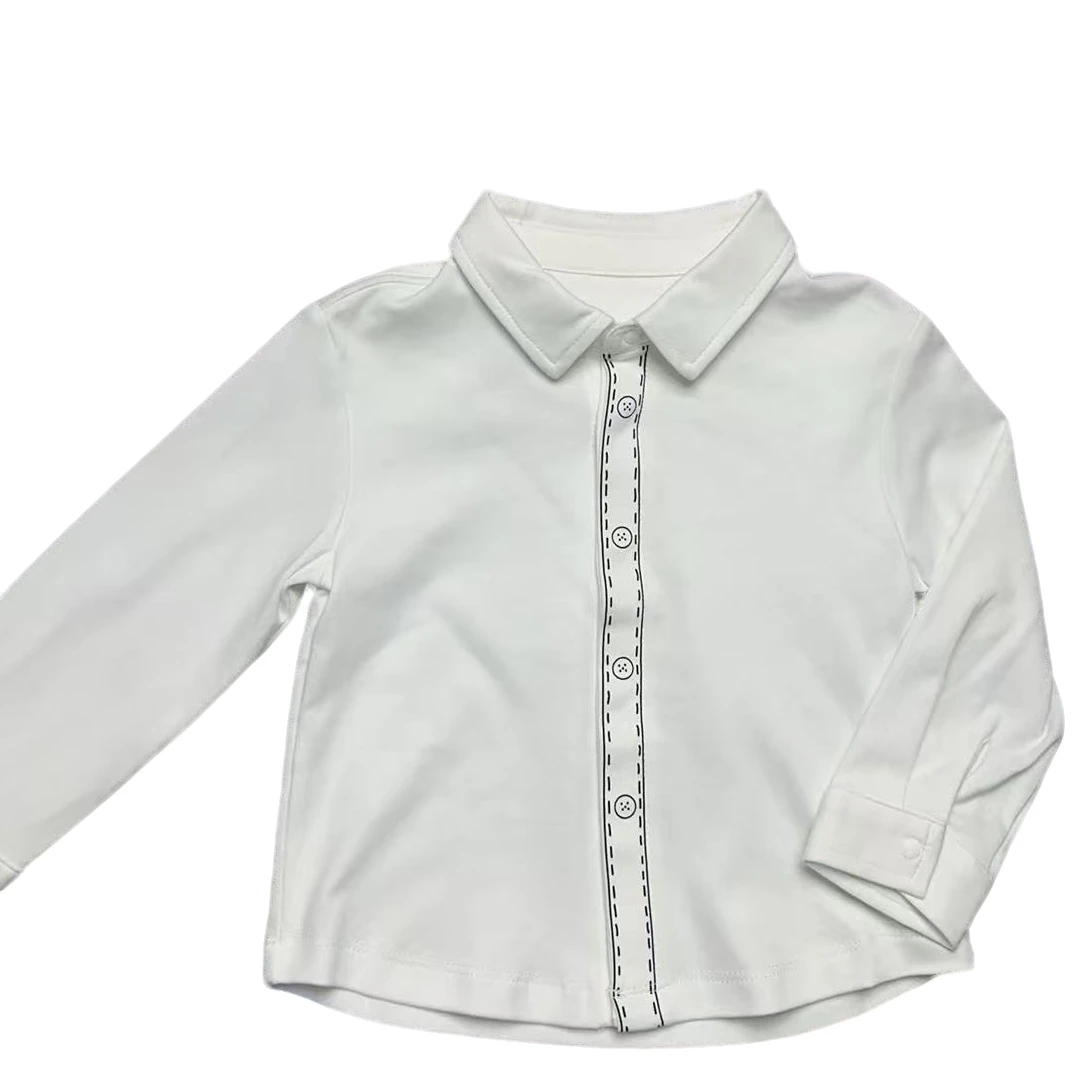 1510白色衬衫儿童服饰