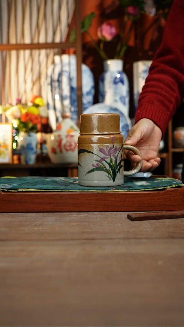 【简家甄选】景德镇设计师釉下手绘陶瓷