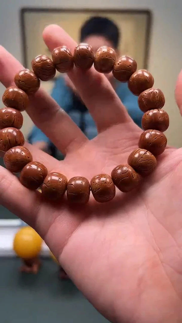 桃核手串14mm短轴老型桃核单圈