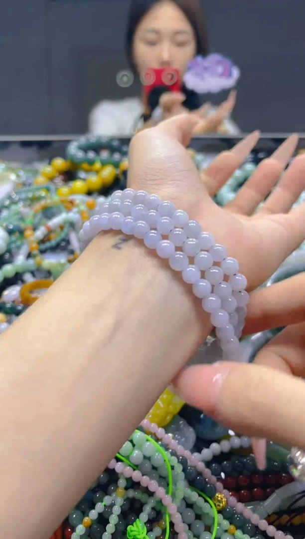 颈饰未镶嵌翡翠6MM