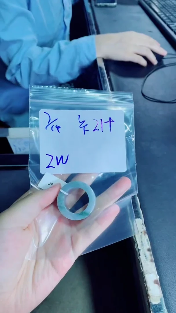 定制翡翠未镶嵌金*戒圈