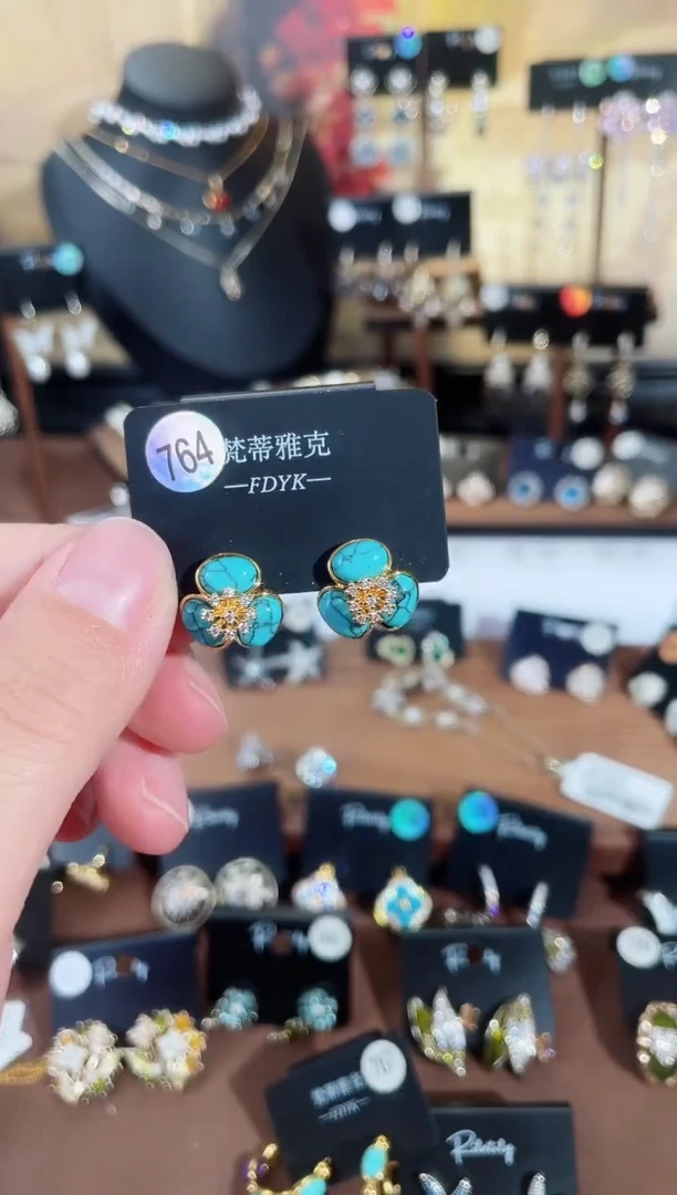 铜合金合成立方氧化锆925银梵764