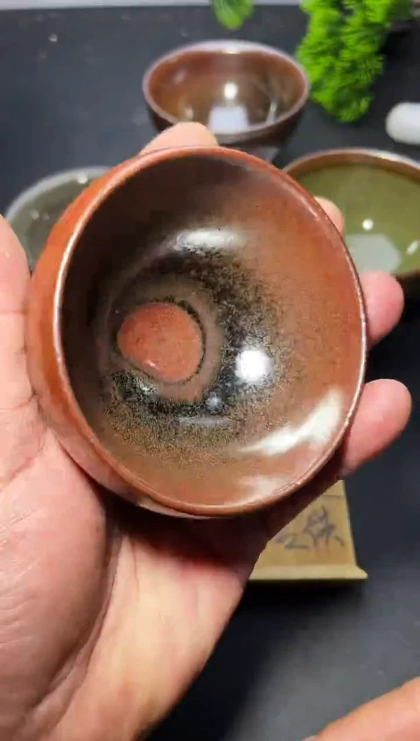 茶盏232  叶紫建盏