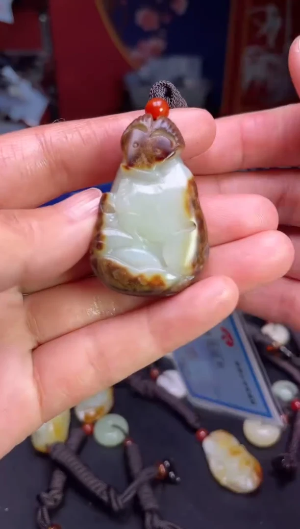 颈饰未镶嵌和田玉123