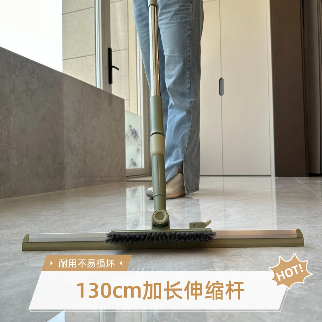 大号刮水器魔术扫把加长加粗长柄伸缩杆硅胶扫帚家用浴室地面扫水