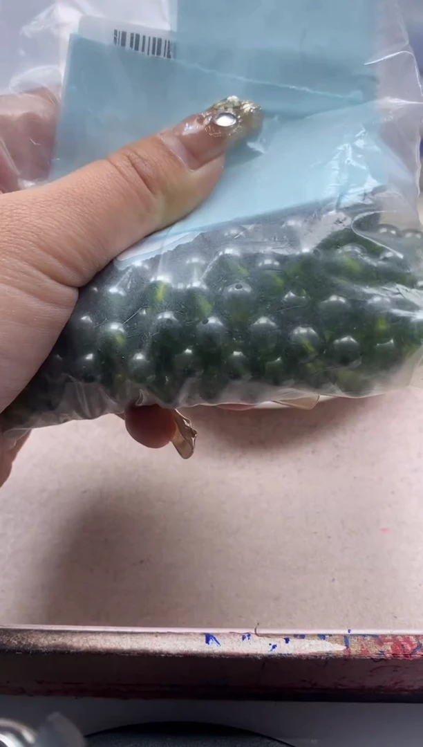 【闪购商品】红宝石颈饰未镶嵌x280绿宝石8mm*2颗