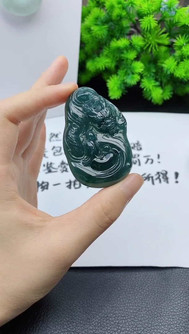 翡翠未镶嵌颈饰