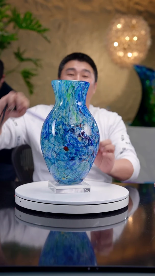 摆件莫奈花园设计款花器