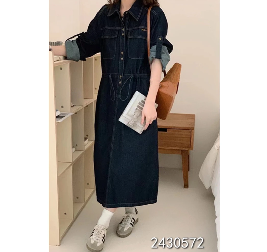 小妳XiaoNi———（春秋款牛仔连衣裙2430572）