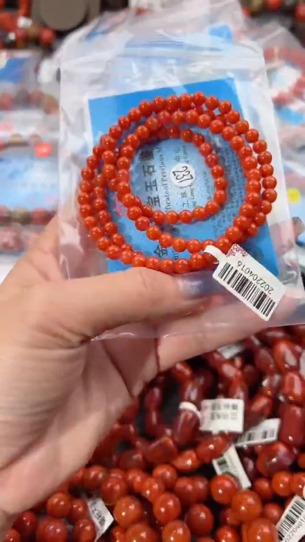 【闪购商品】南红玛瑙手串未镶嵌5+