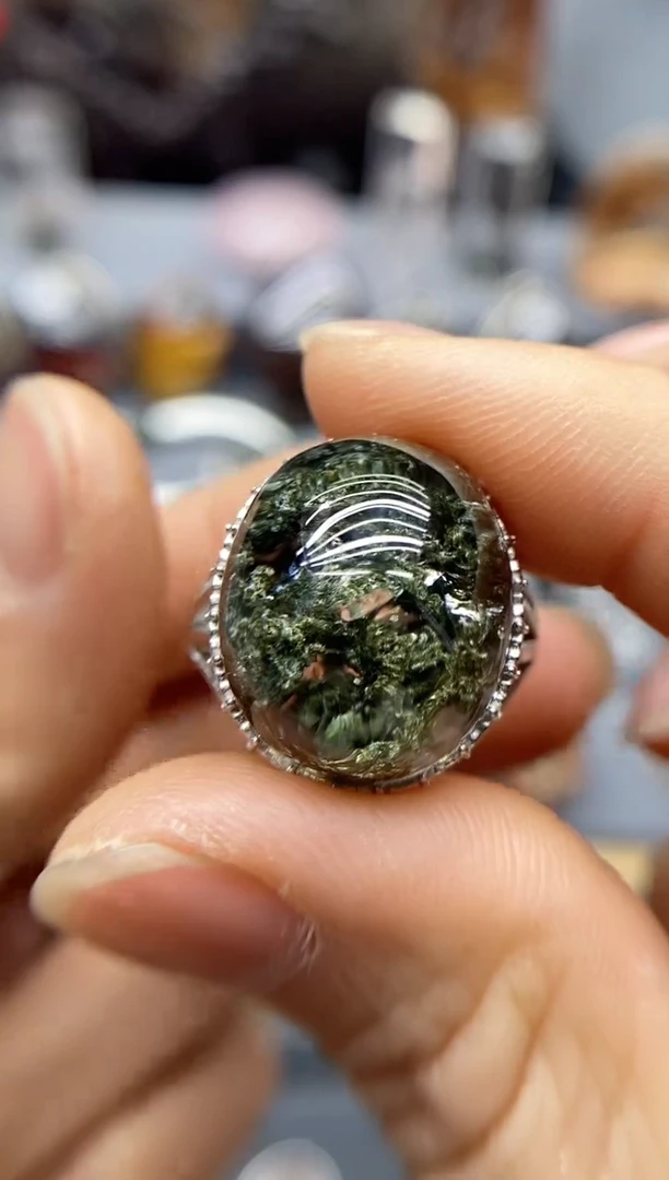 【闪购商品】水晶戒指银S925镶嵌水晶