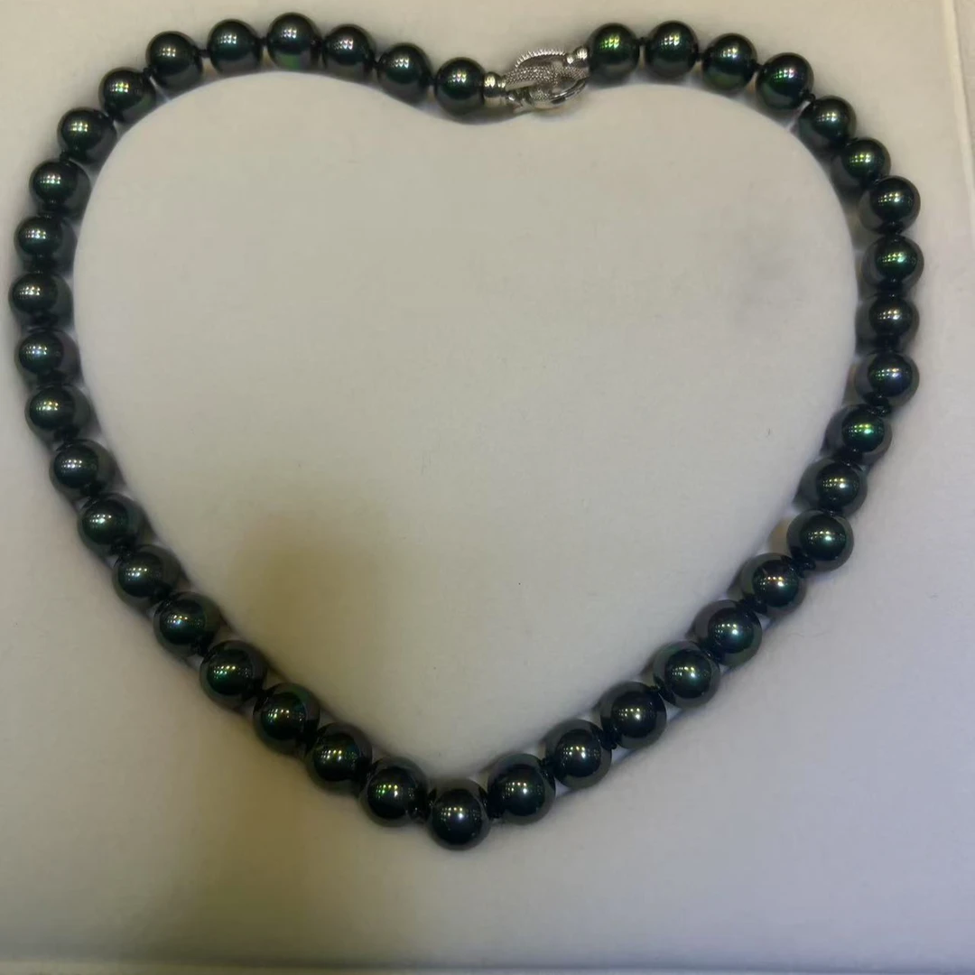 天然深海妈妈气质时尚母贝珠项链L-70