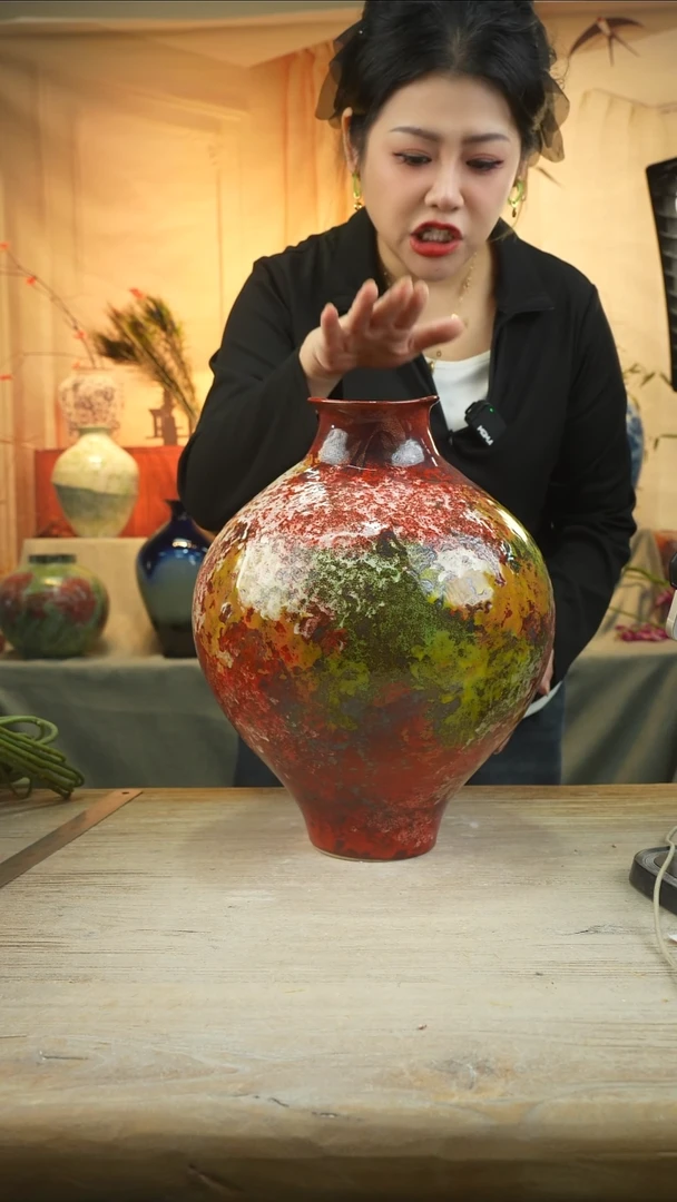 高度37口径 12 陶瓷花器