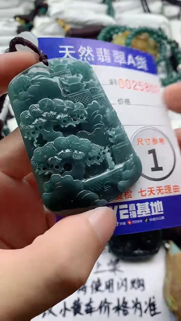 翡翠未镶嵌颈饰8888888888