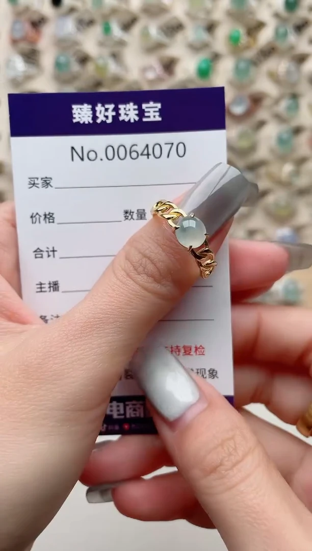 【闪购商品】翡翠戒指银S925镶嵌...........