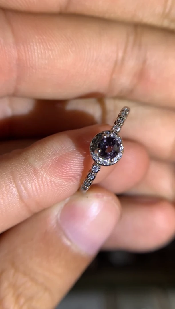 【闪购商品】尖晶石戒指合金天然