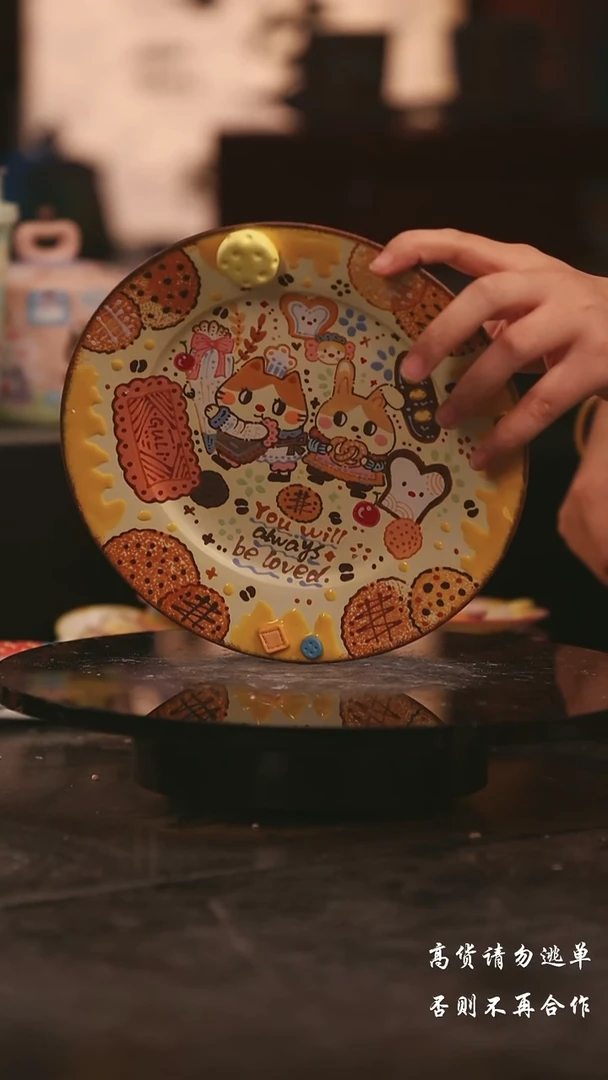 陶瓷景德镇可爱设计师款陶瓷