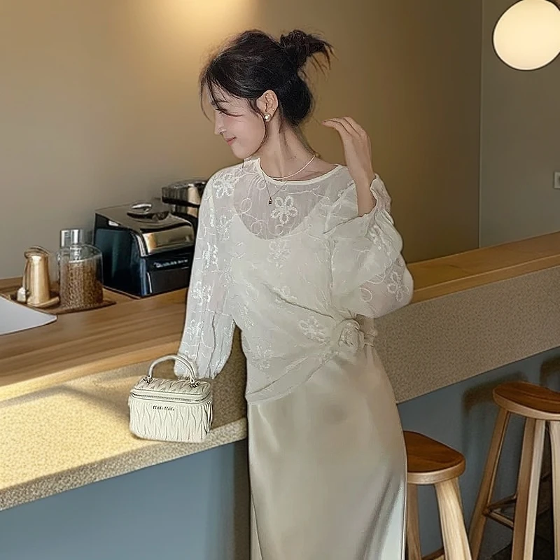 〖晨浠定制〗新款时尚休闲百搭两件套两色799