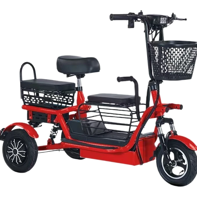 飞鸽新款三轮车7老年代步接送孩子上下班日常出行上街买菜