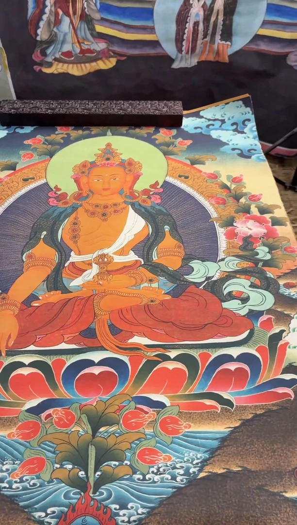 装裱画澄空梵像高端精选链接AA119