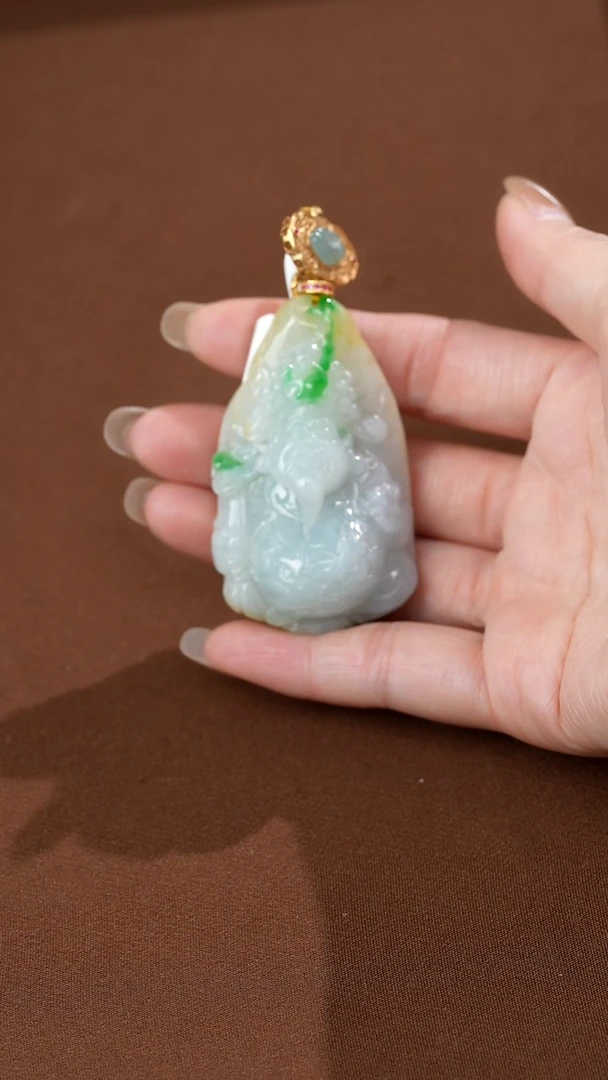 颈饰未镶嵌翡翠翡翠吊坠