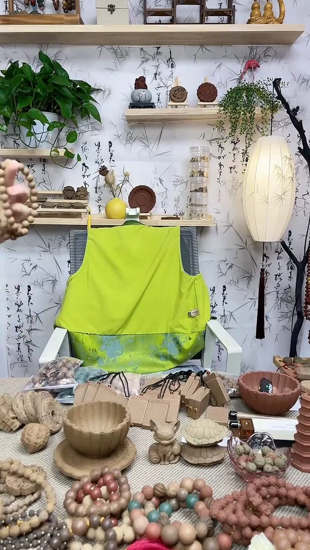 泥塑清心避暑手串
