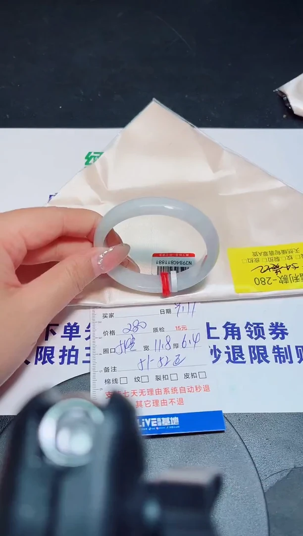 未镶嵌手镯翡翠54放大/05