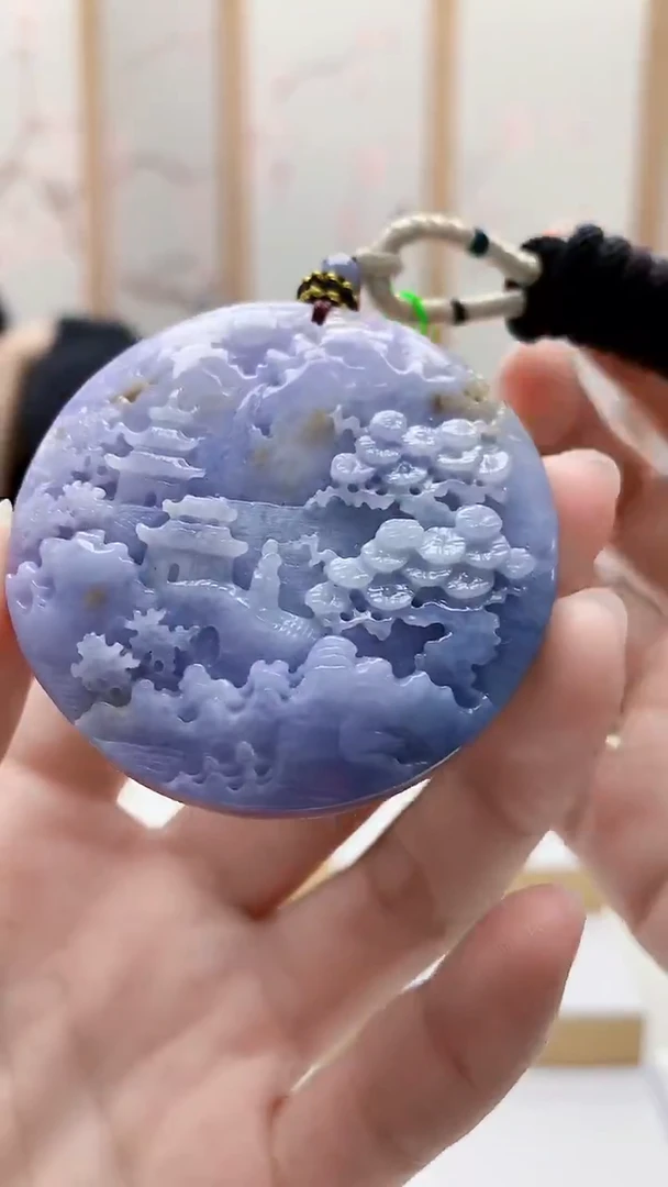 未镶嵌定制翡翠4868ry-毛货挂件161