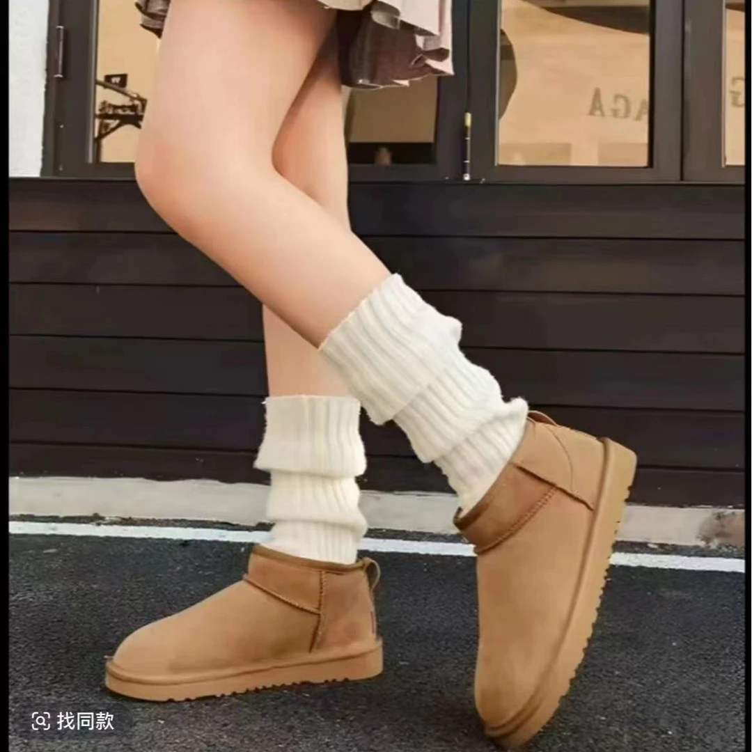 【撤-木巨】澳洲羊皮毛一体明星同款雪地靴女