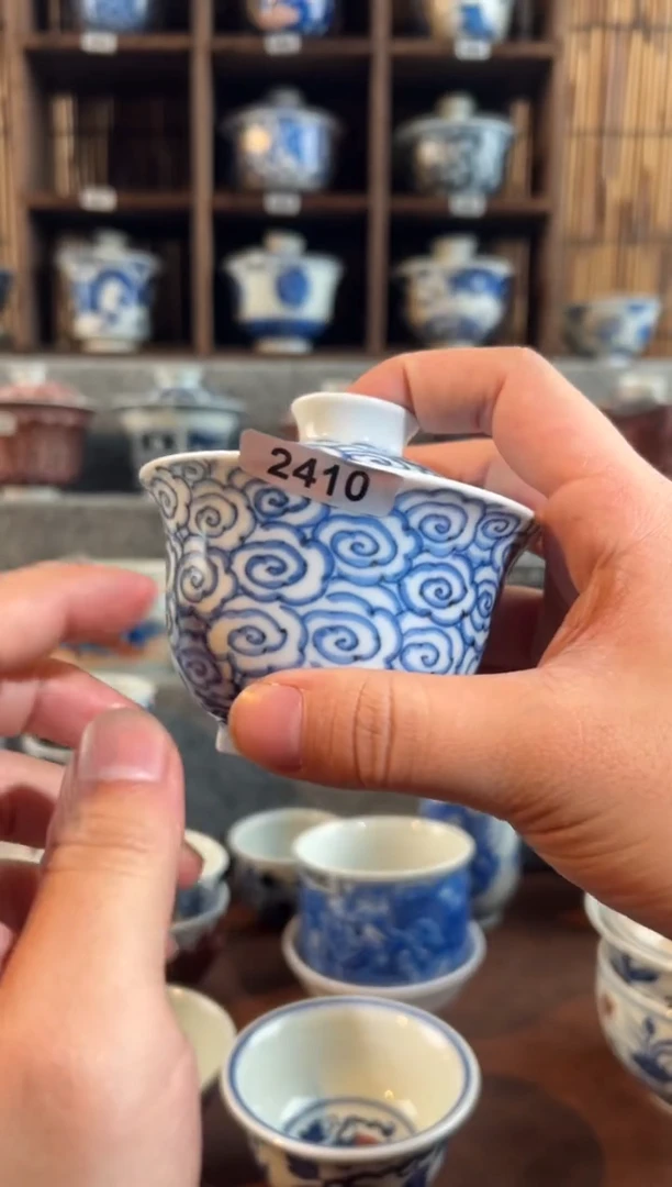 2410天禄言瓷全手绘茶器
