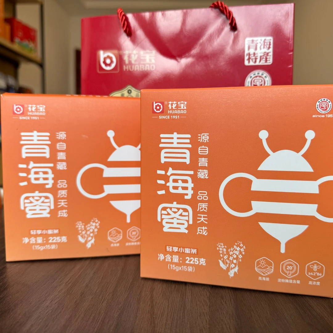 青海花宝蜂蜜小条便携装