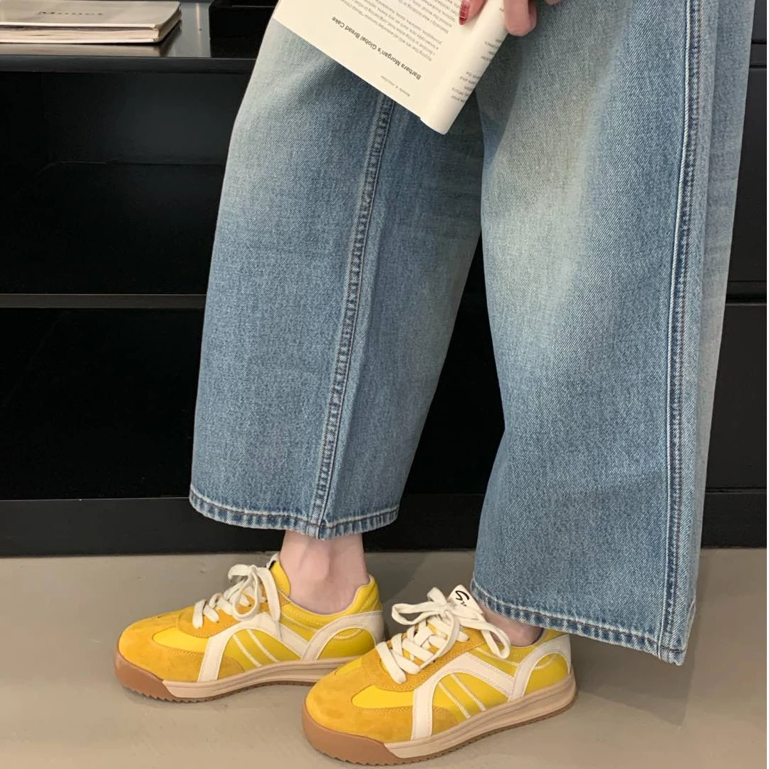 王姐专属-2025春季新品平底德训登山防滑耐磨运动板鞋【MXMN-2361】