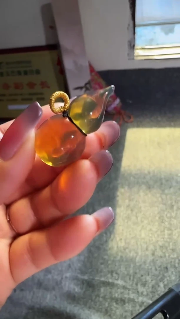 琥珀颈饰未镶嵌#55缅甸琥珀吊坠