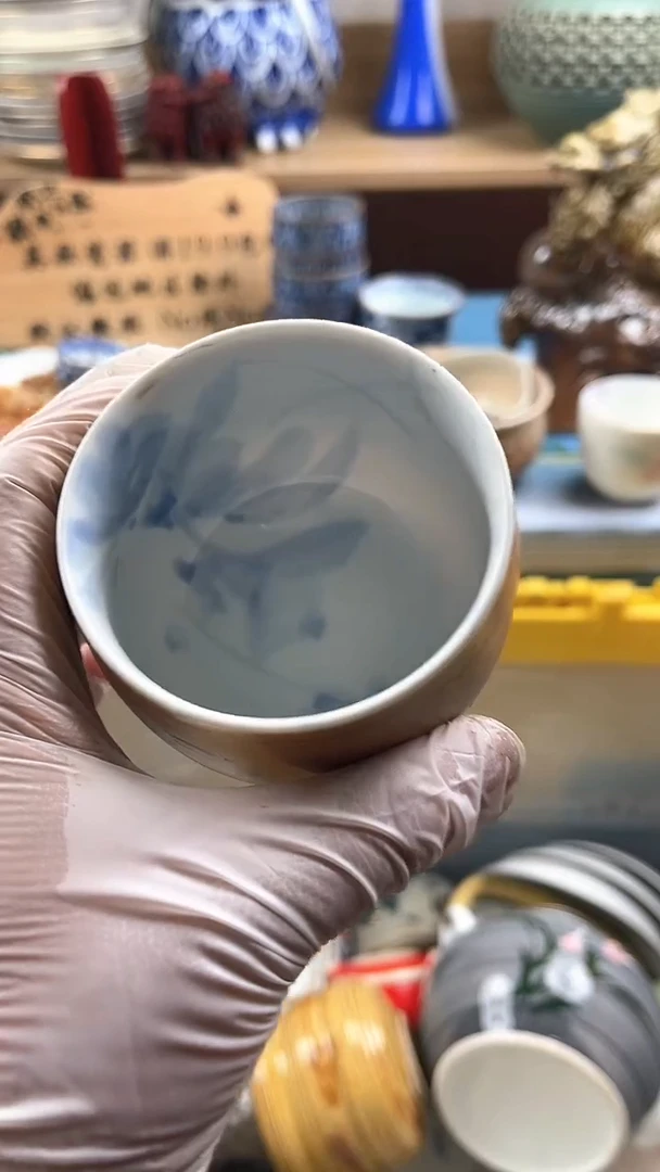 瓷片小****几英歌瓷器满19.9包邮