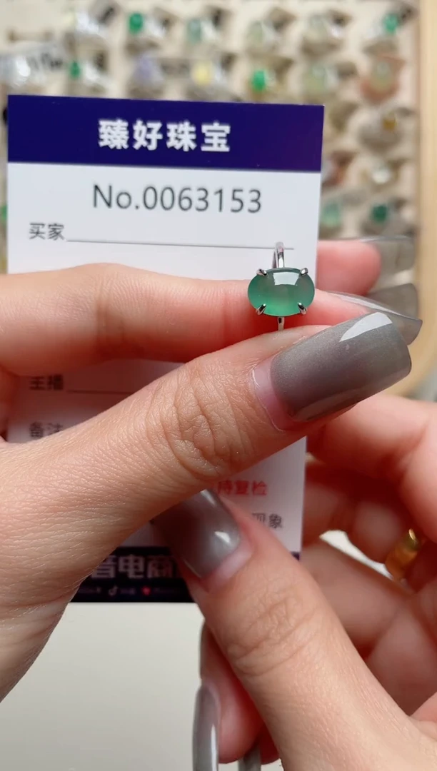 【闪购商品】翡翠戒指银S925镶嵌.........