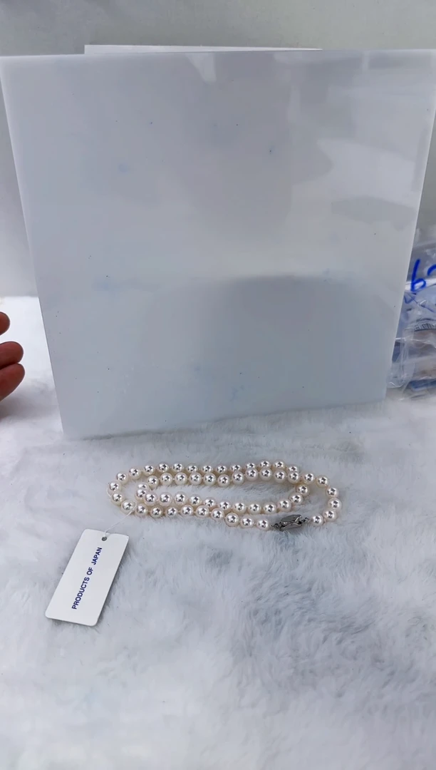 未镶嵌海水珍珠DA海水akoya串链带真科研大证7-8 ss666