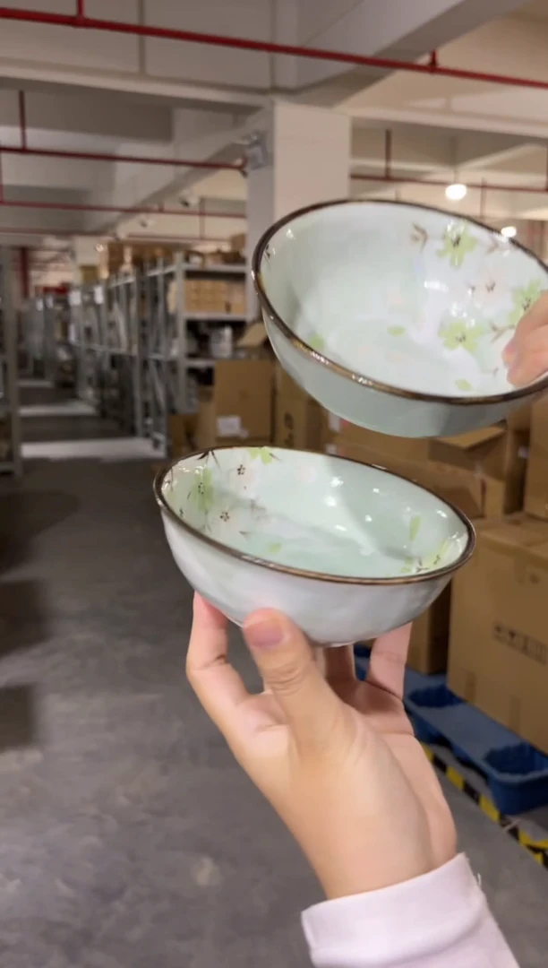 瓷片福利 2个秋樱中钵