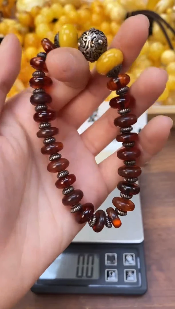 裸石琥珀未镶嵌天然琥珀蜜蜡
