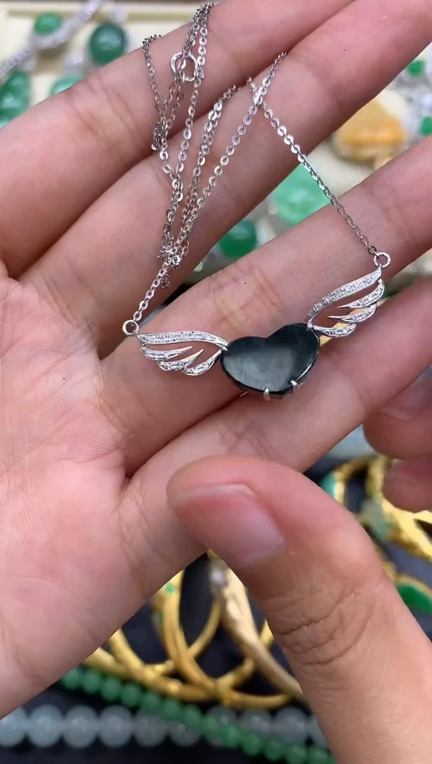 【闪购商品】翡翠颈饰18K金镶嵌276-中国好珍宝